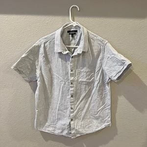 Marc Anthony short sleeve button down shirt kids size XL